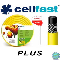 Шланг поливальний Cellfast серія PLUS (жовтий) 1/2-50м