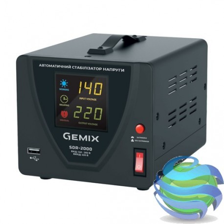 Стабілізатор напруги Gemix SDR-2000