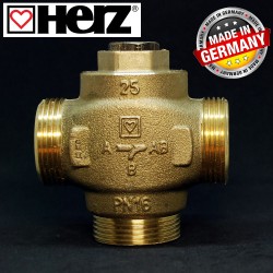 Триходовий термозмішувальний клапан HERZ-TEPLOMIX 55°C DN 25 11/4 1776613