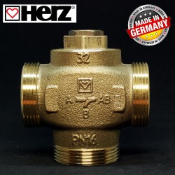 Триходовий термозмішувальний клапан HERZ-TEPLOMIX 61°C DN 32 11/2 1776604